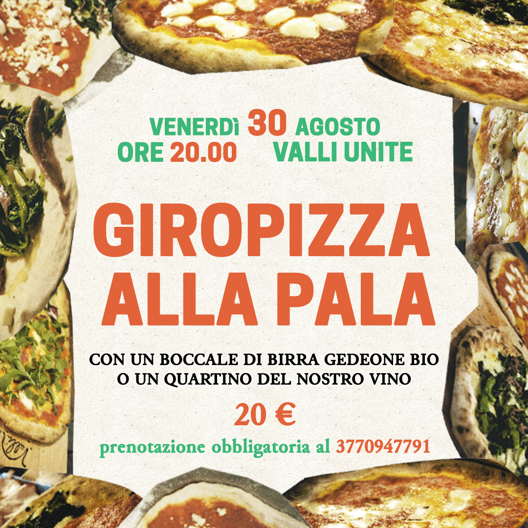 GIROPIZZA DI AGOSTO