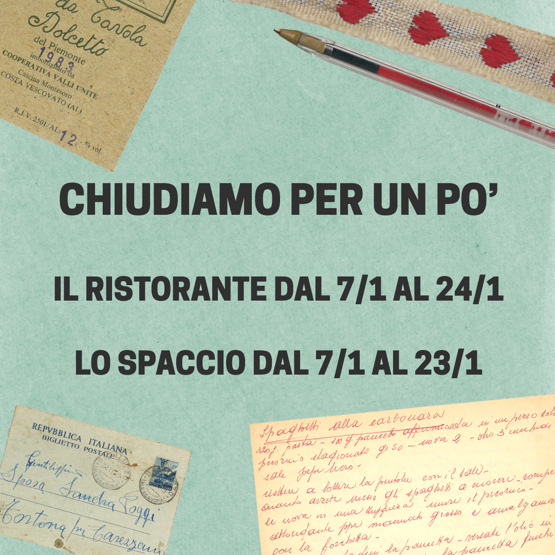 CHIUDIAMO PER UN PO’